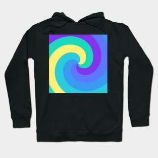 Abstract Circle of Bright Colors Hoodie